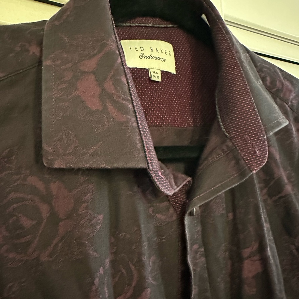 Ted Baker Dark Floral Shirt